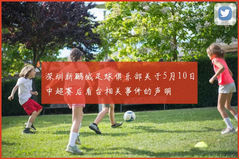 深圳新鹏城足球俱乐部关于5月10日中超赛后看台相关事件的声明
